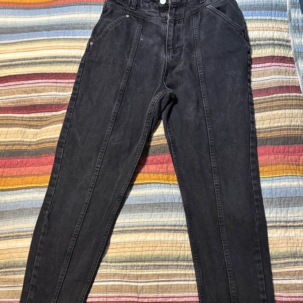 Nasty Gal Black High-Waisted Jeans